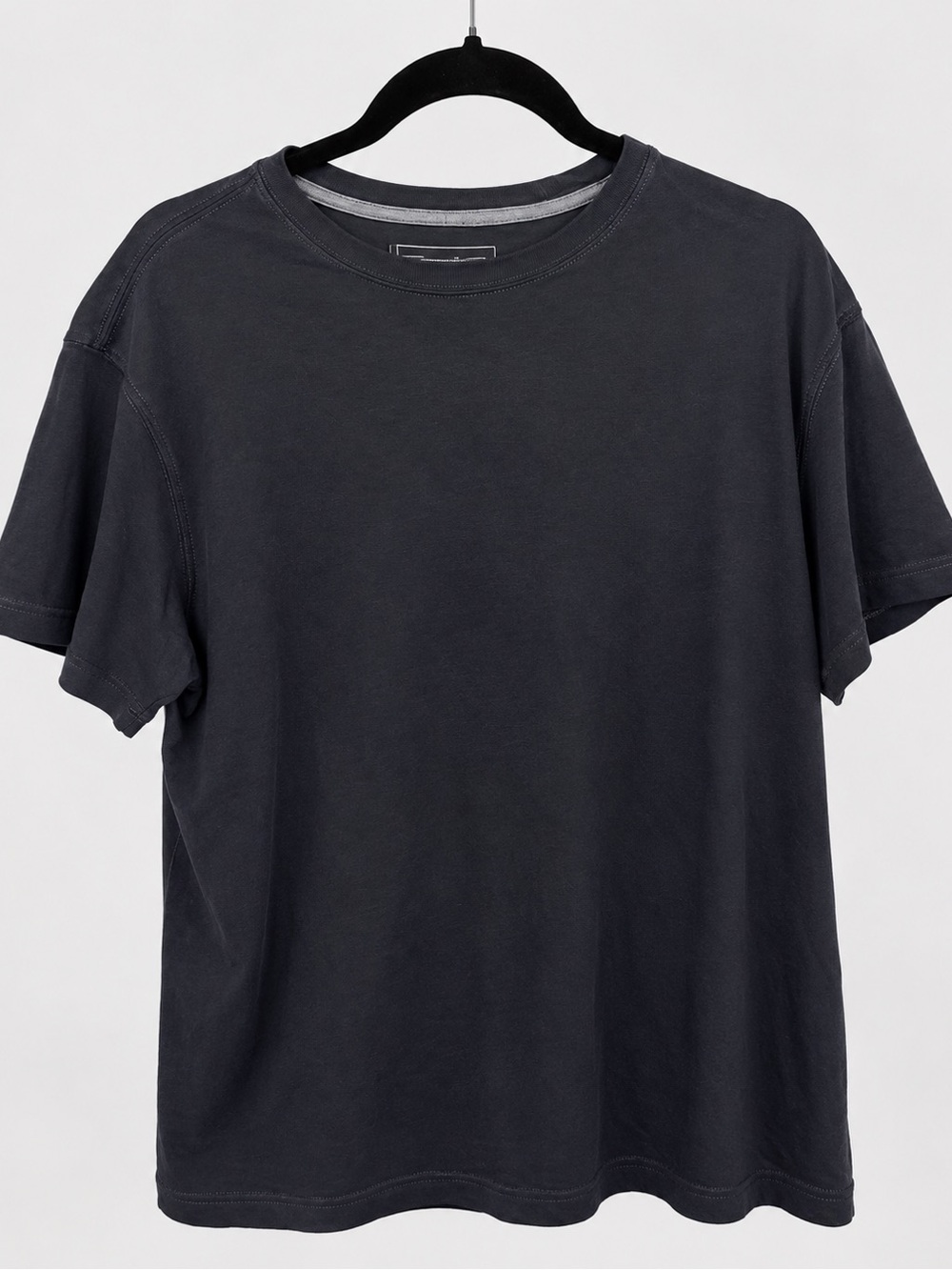 Eddie Bauer Legendwash Men’s XL Charcoal Gray 100% Cotton Crew Neck T-Shirt
